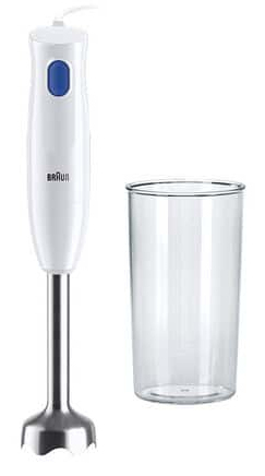 Braun MultiQuick 1, Staafmixer/Hand Blender, MQ10.001 M, Wit