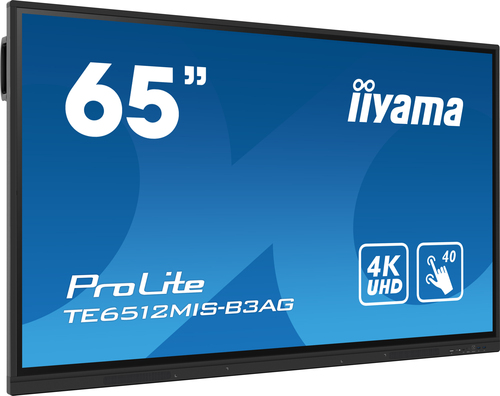 iiyama TE6512MIS-B3AG beeldscherm kiosksysteem 165,1 cm (65") LCD wifi 400 cd/m² 4K