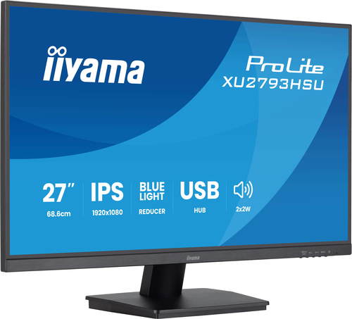 iiyama ProLite 27 inch monitor met IPS-paneel