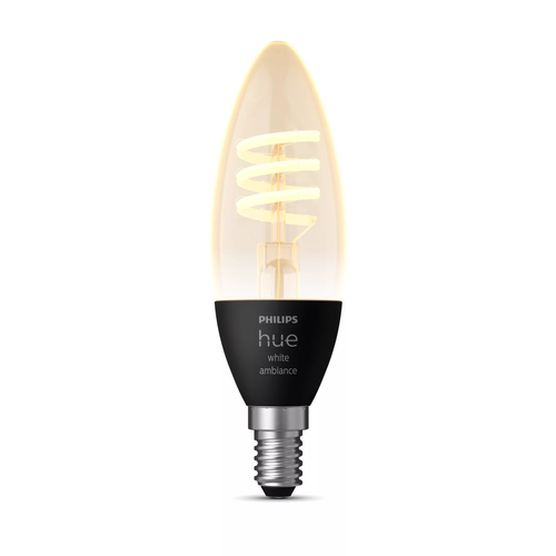 Philips Hue Filamentlamp White Ambiance kaarslamp E14 Losse lamp