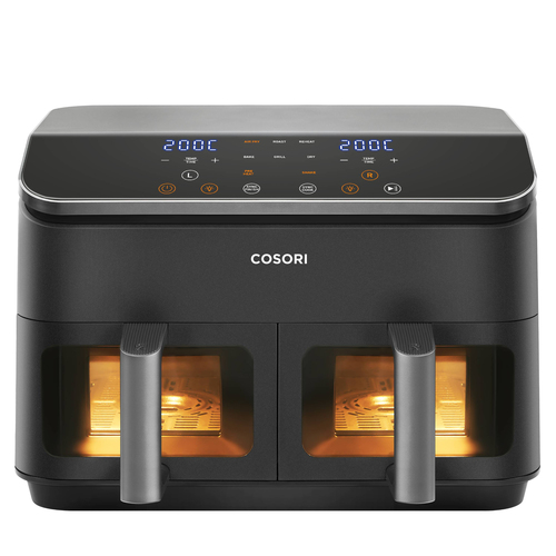 Cosori dubbele mand 8,5 liter airfryer