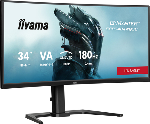 iiyama G-MASTER gebogen GCB3484WQSU-B1 Red Eagle 34" (86,4 cm) Ultrabreed Quad HD