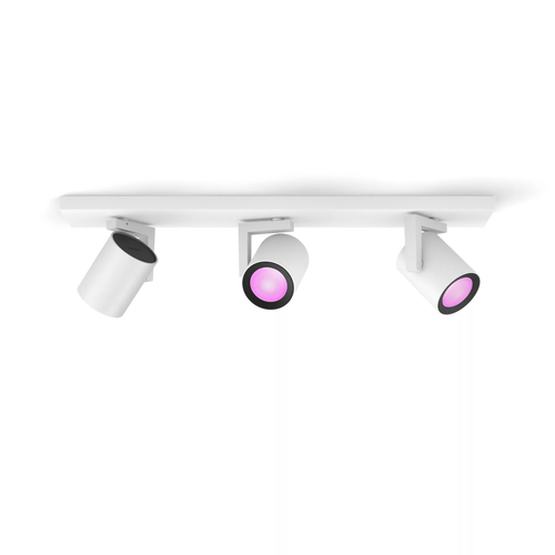 Philips Hue Argenta Opbouwspot White and Color - Wit - 3-spots