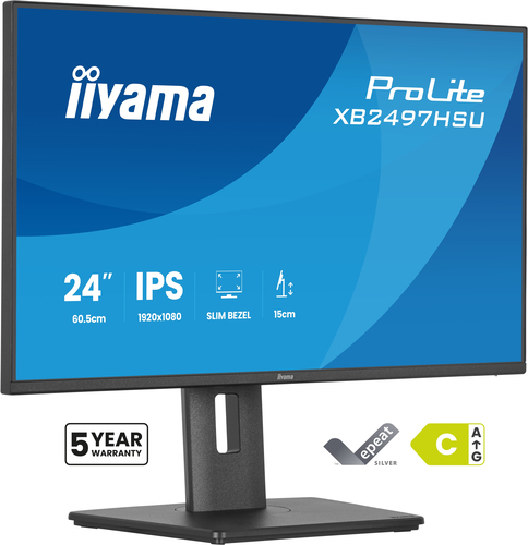 iiyama ProLite XB2497HSU-B1 24" Full-HD 120Hz IPS Monitor