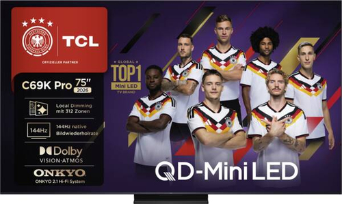TCL QD Mini-led 75" C69K Pro (2026)