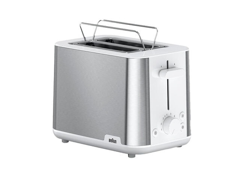 Braun PurShine, Broodrooster 2 Sneetjes Cool Touch, HT1510WH, Wit