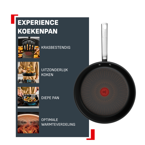 Tefal Experience Koekenpan 28 cm