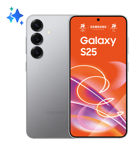 Samsung Galaxy S25 256GB Zilver 5G