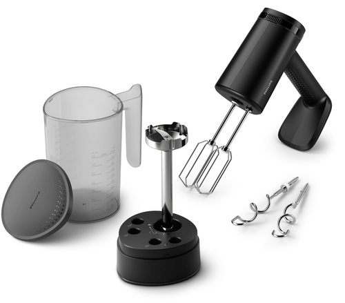Philips 5000-serie handmixer HR3781/10, 500 W, zwart