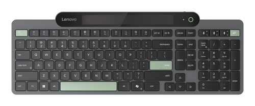 Lenovo 800 Self-Charging Bluetooth Toetsenbord QWERTY Zwart