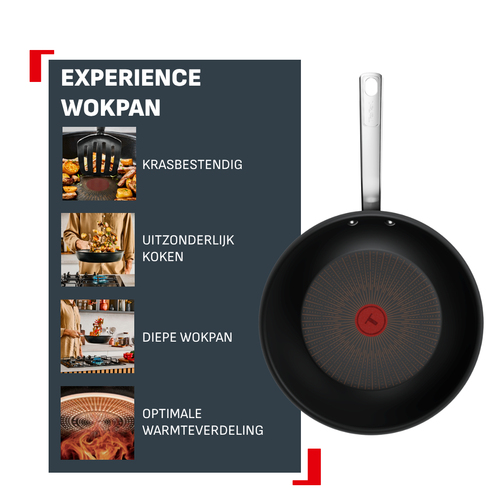 Tefal Experience Wokpan 28 cm