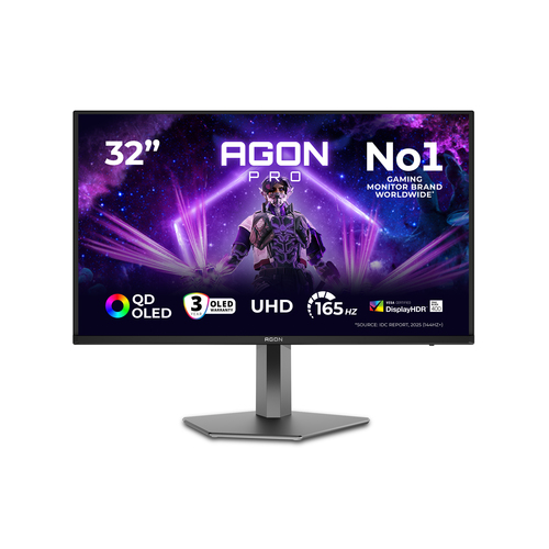 AOC AGON PRO AG326UD 32" 4K Ultra HD 165Hz OLED Gaming Monitor