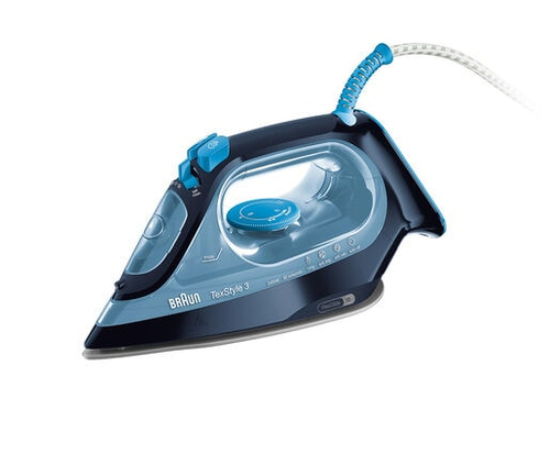 Braun TexStyle 3 SI3050 stoomstrijkijzer blauw