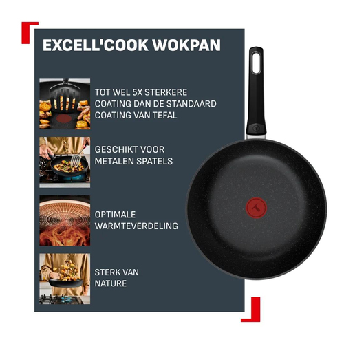 Tefal Excell'Cook Wokpan 28 cm