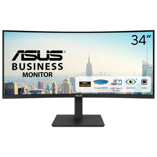 ASUS VA34VCPSR computermonitor 86,4 cm (34") 3440 x 1440 pixels Wide Quad HD LCD