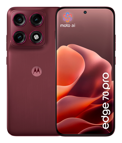 Motorola Edge 70 Pro 256GB Rood 5G