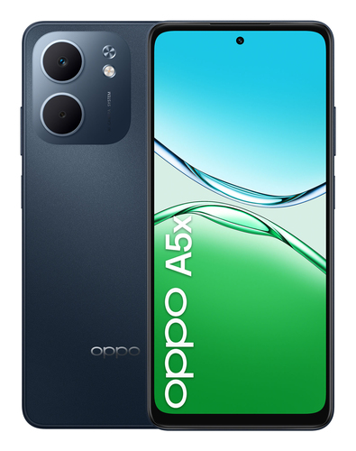 OPPO A5x 128 GB Zwart Blauw