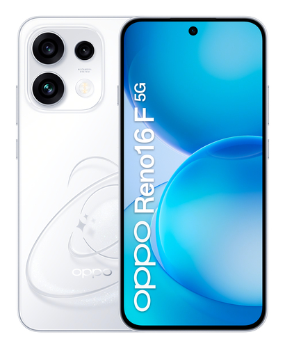 OPPO Reno16 F 5G 256 GB 8 GB Pop White