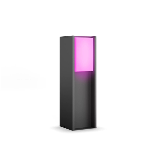 Philips Hue Turaco Lage Sokkellamp Antraciet Buiten