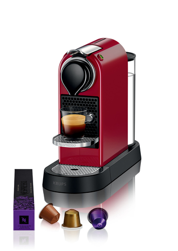Krups Nespresso Citiz XN7415 Kersenrood