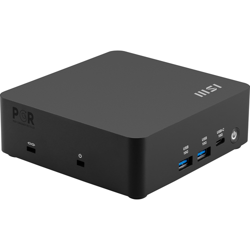 MSI Cubi Nuc AI 1UMG-018BEU pc/werkstation barebone mini-pc zwart 155H Intel SoC