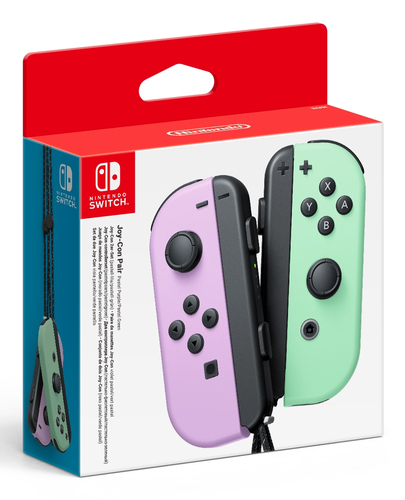 Nintendo Switch Joy-Con Pastel Set Paars/Groen