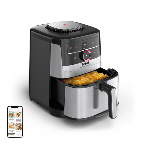 Tefal EY572D Easy Fry Smart & stil XL 5 liter airfryer RVS
