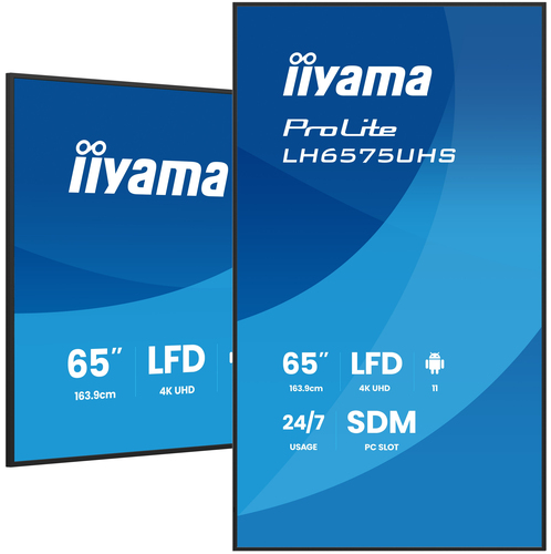 iiyama LH6575UHS-B2AG professioneel digitaal beeldscherm