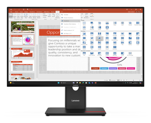 Lenovo ThinkVision T27-40 + MC60 Webcam