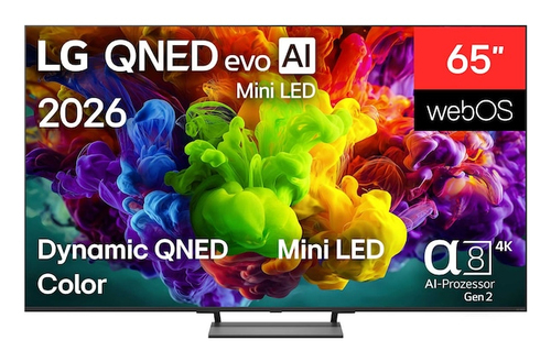 LG 65QNED93B6A 65 inch QNED evo AI Mini LED 4K Smart TV