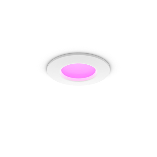 Philips Hue Inbouwspot Slim - White and Color - 90mm - Wit