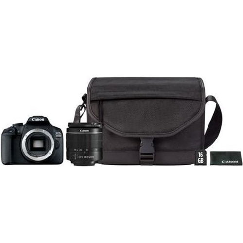Canon 2000D, 18-55, Tas, 16GB