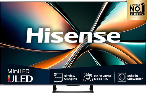 Hisense 50U7Q – 50 inch – 4K Mini-LED – 144Hz Smart TV