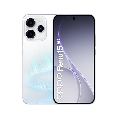 OPPO Reno15 512 GB Aurora White 5 G